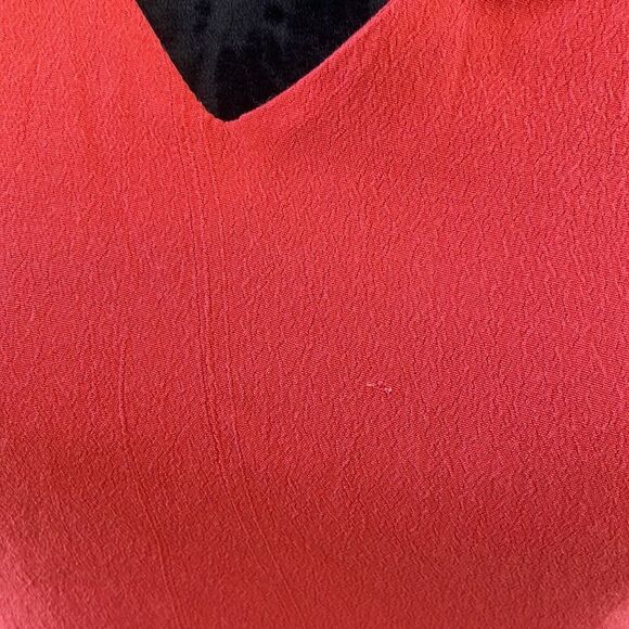 La Vi Anthropologie coral midi dress - Picture 4 of 10